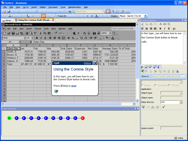 Screen image of this step