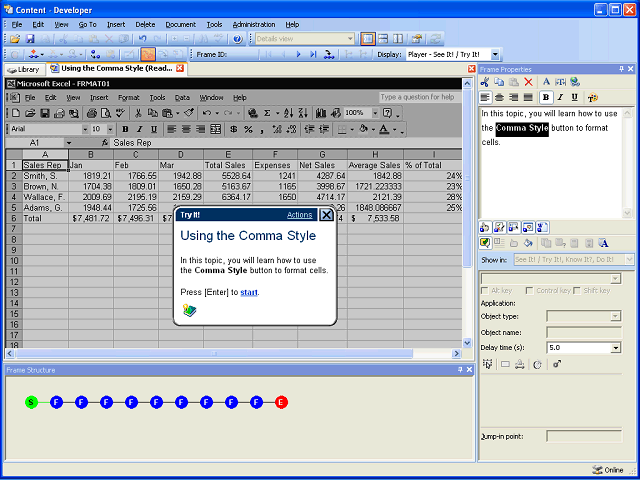 Screen image of this step