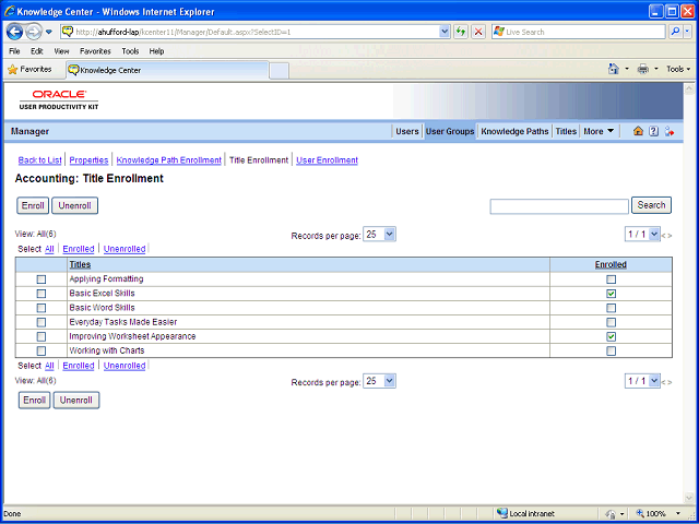 Screen image of this step