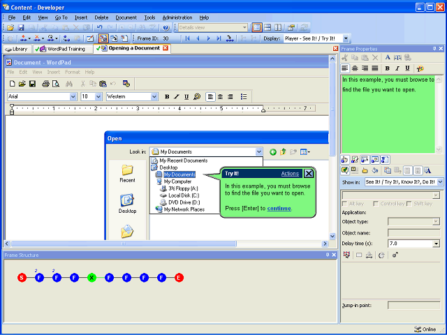 Screen image of this step