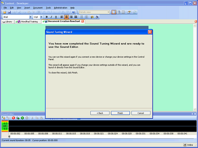Screen image of this step