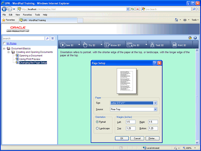 Screen image of this step