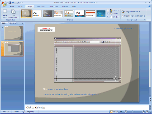 Screen image of this step