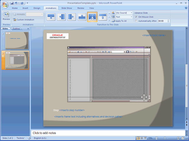 Screen image of this step