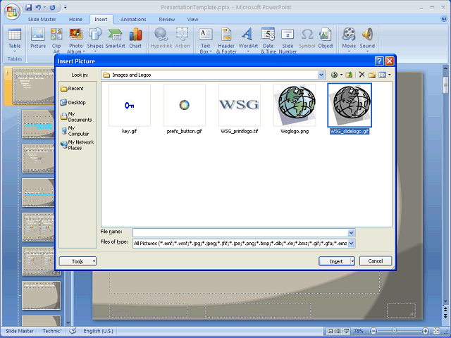 Screen image of this step