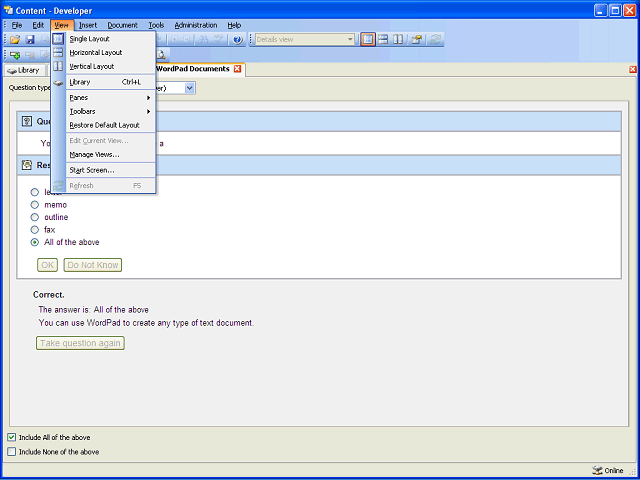 Screen image of this step