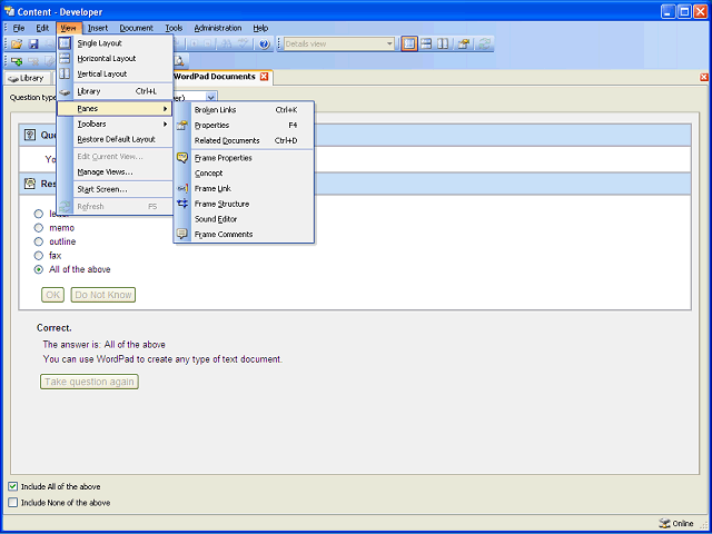Screen image of this step