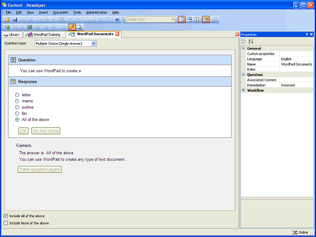 Screen image of this step