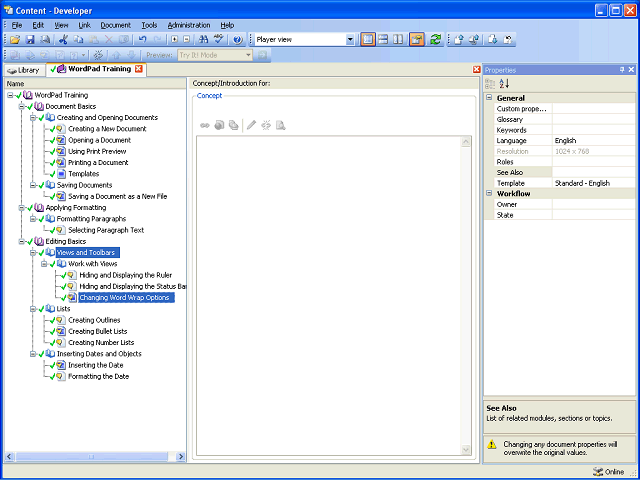 Screen image of this step
