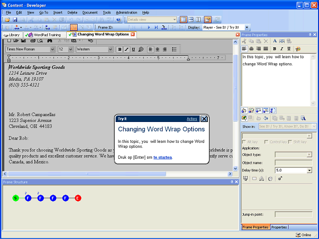 Screen image of this step