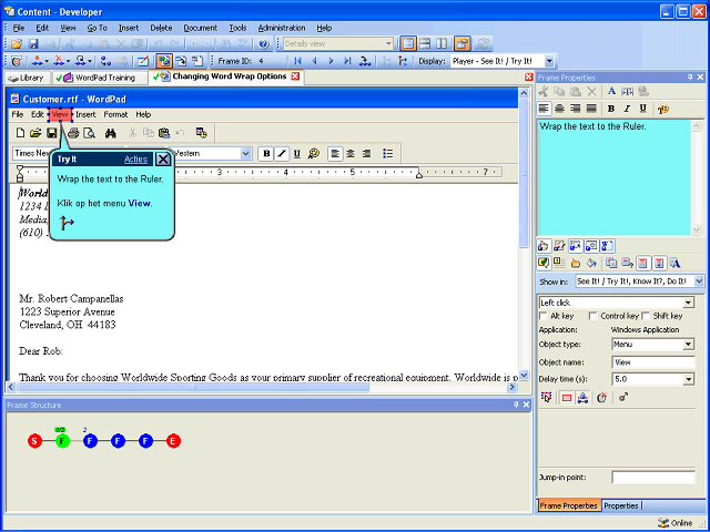 Screen image of this step