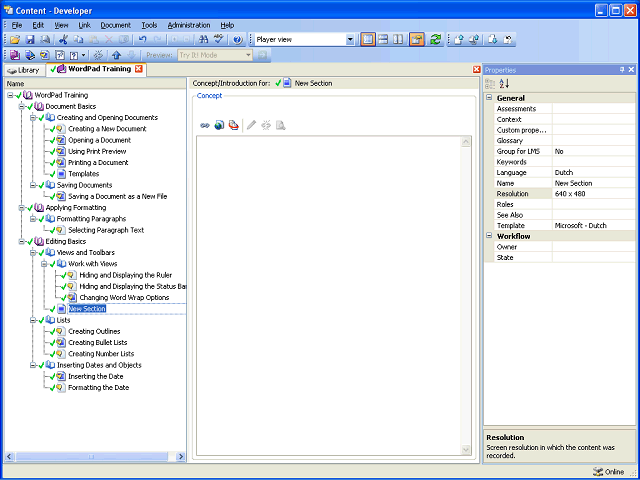 Screen image of this step