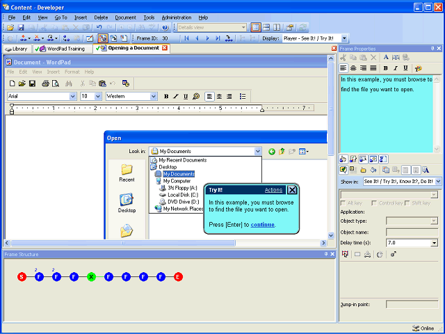 Screen image of this step