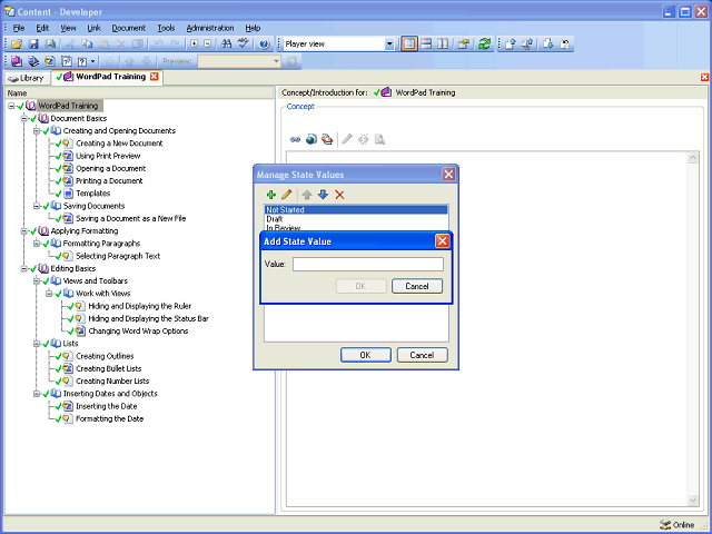 Screen image of this step