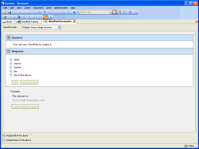 Screen image of this step