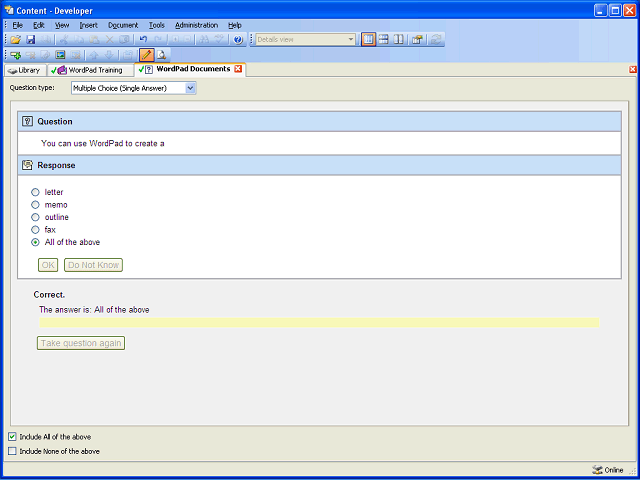 Screen image of this step