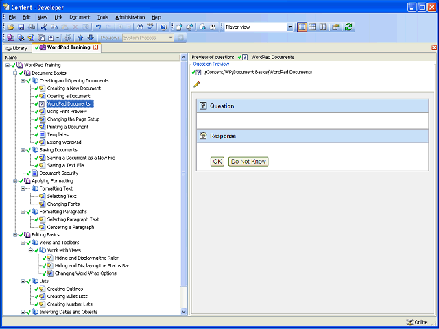 Screen image of this step