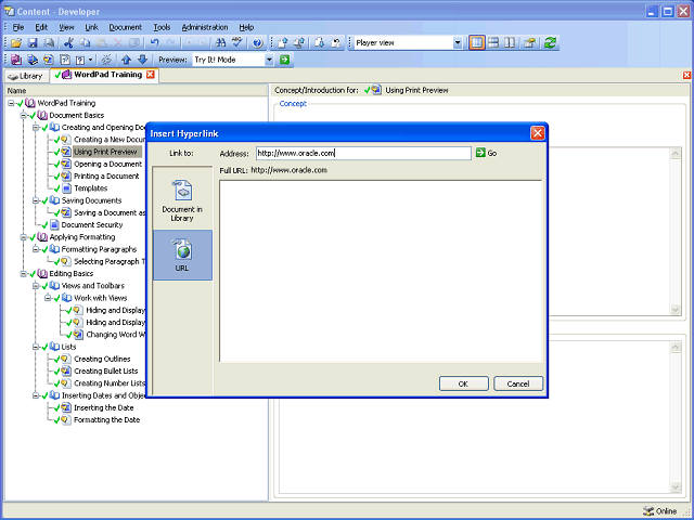 Screen image of this step