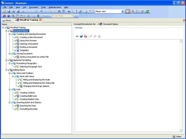 Screen image of this step