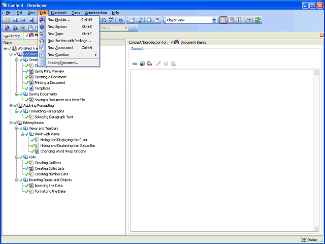 Screen image of this step