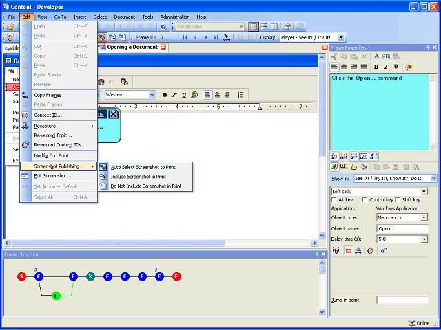 Screen image of this step