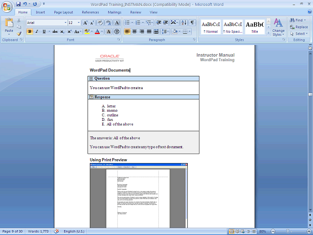 Screen image of this step