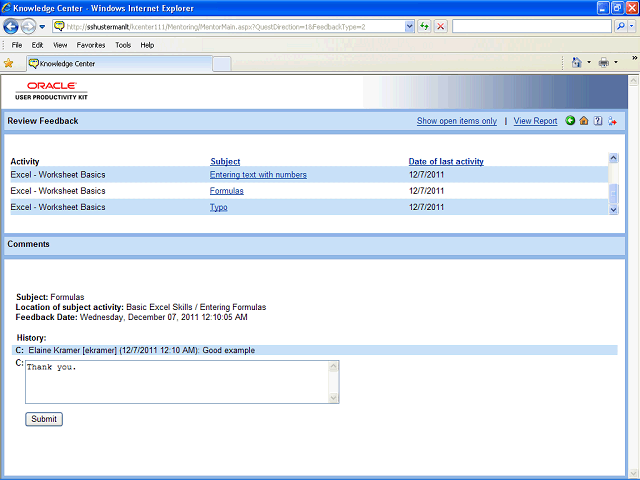 Screen image of this step