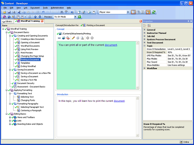 Screen image of this step