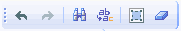 Undo/Redo, Find/Replace, Select All, Remove Format Toolbar icons
