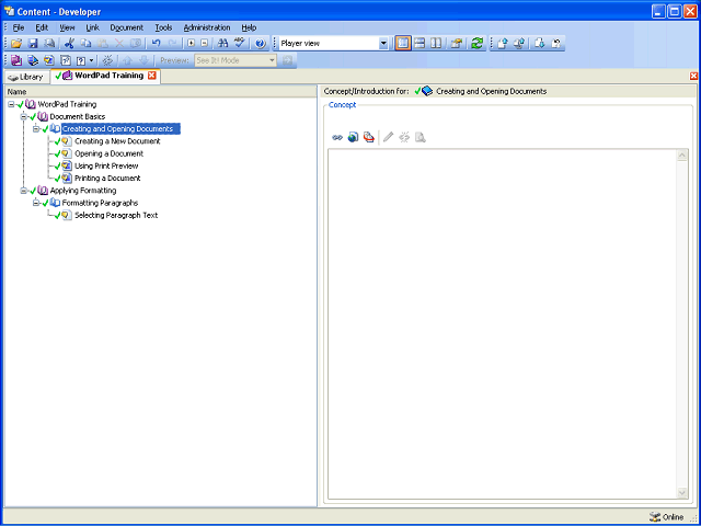 Screen image of this step