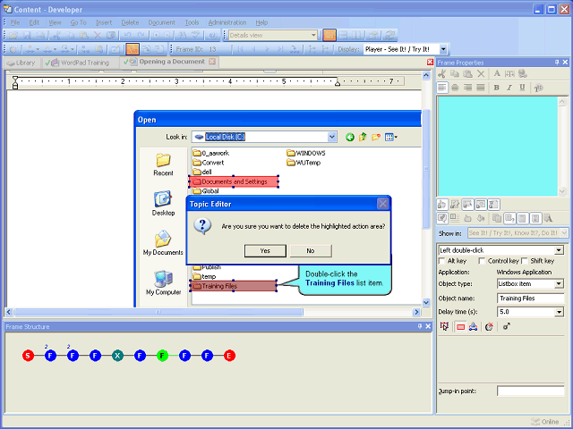 Screen image of this step