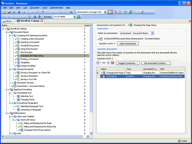 Screen image of this step