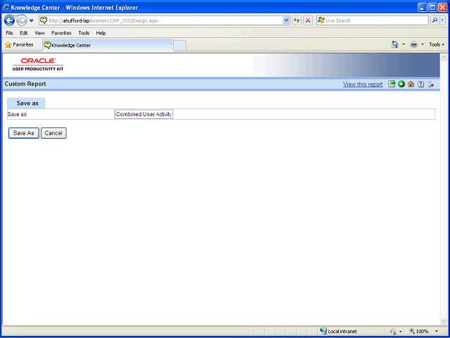Screen image of this step