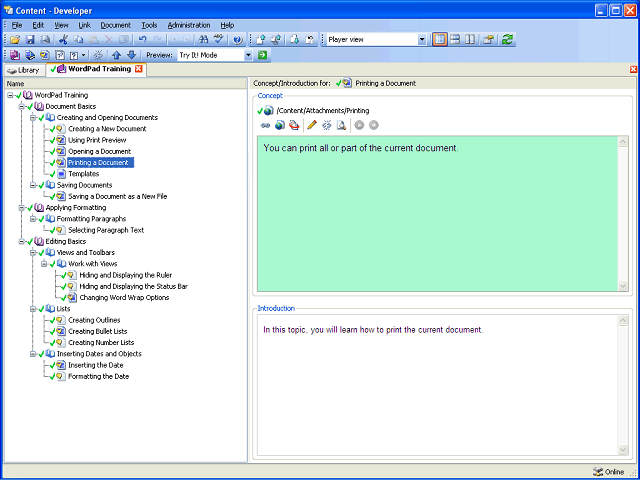 Screen image of this step