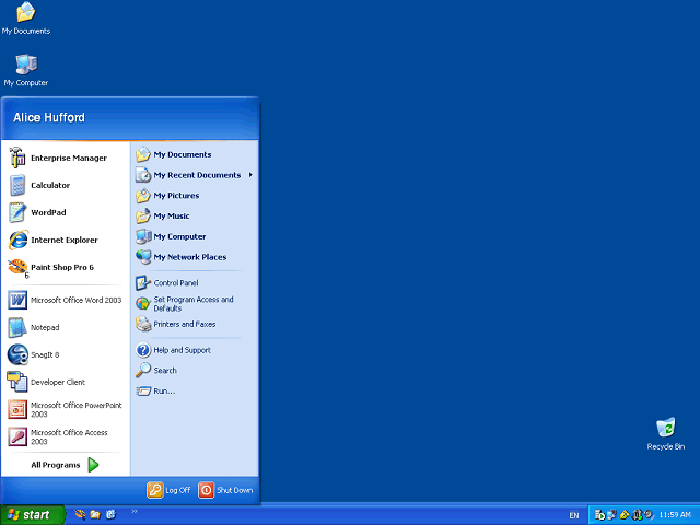 Screen image of this step