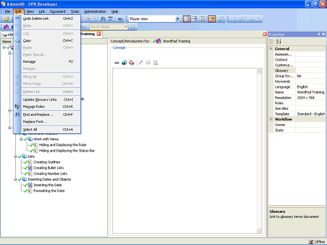 Screen image of this step