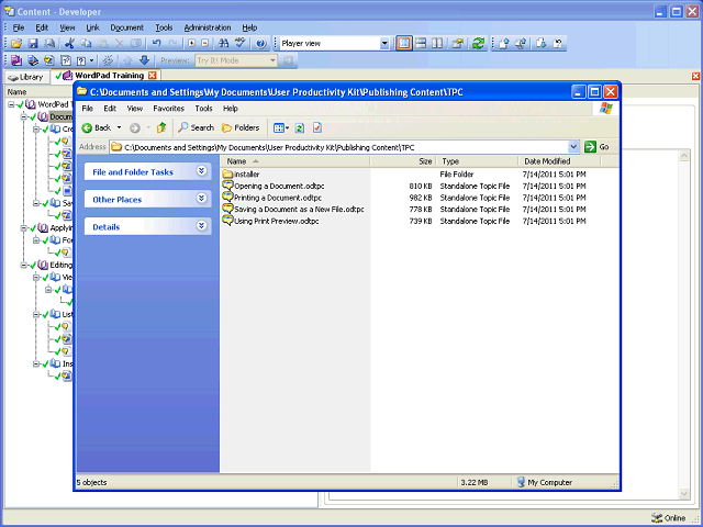 Screen image of this step