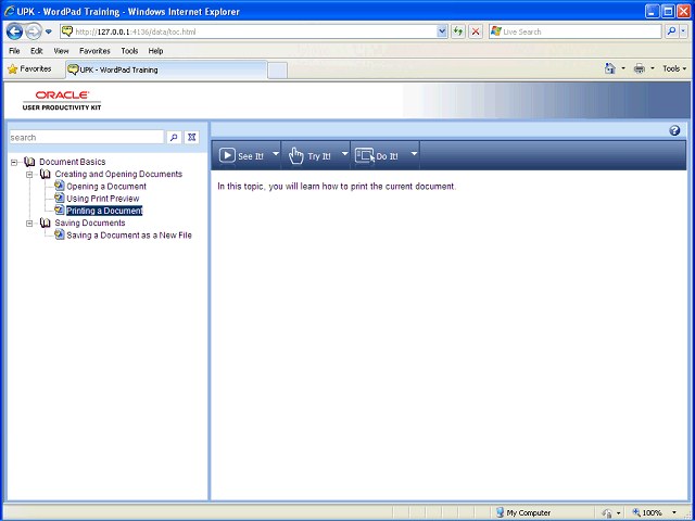 Screen image of this step