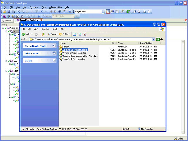 Screen image of this step