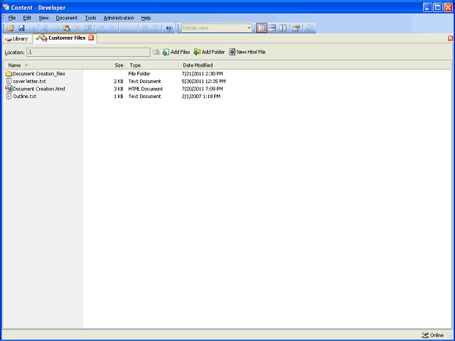 Screen image of this step