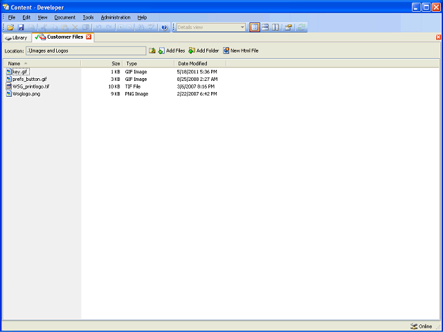 Screen image of this step