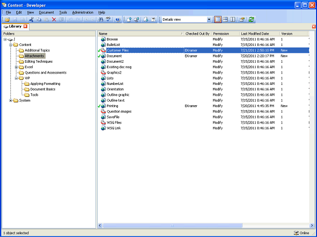 Screen image of this step