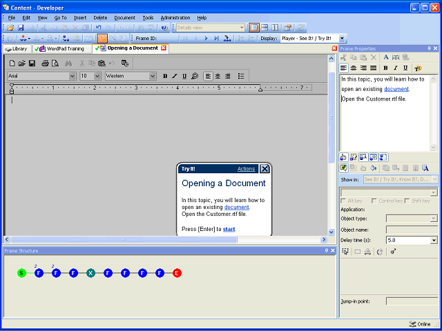 Screen image of this step