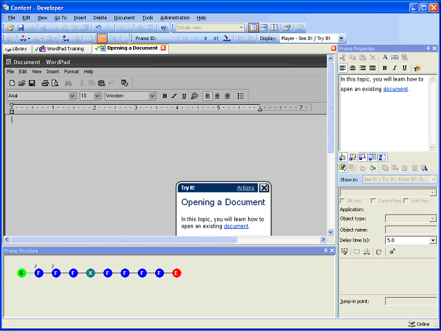 Screen image of this step