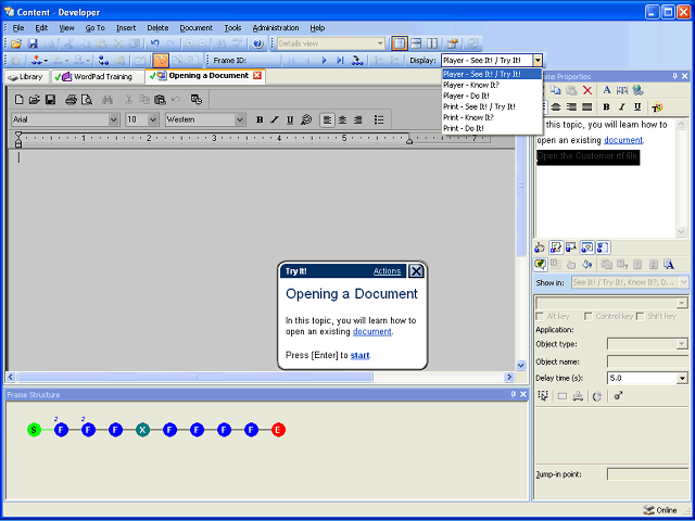 Screen image of this step