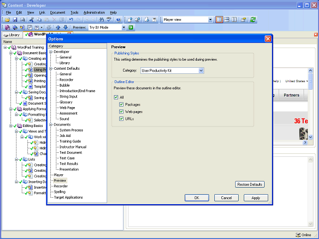 Screen image of this step