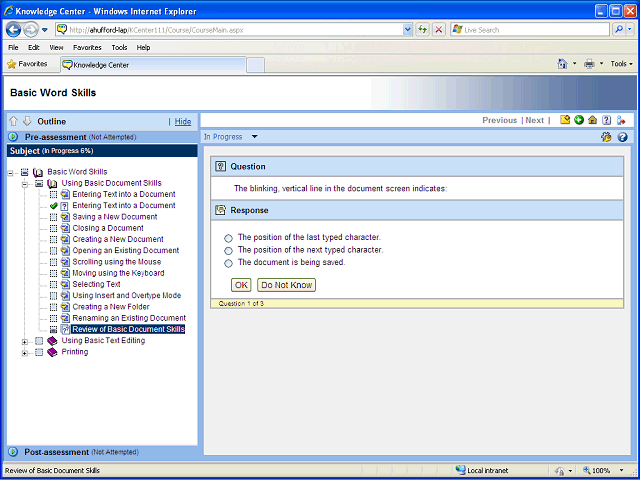 Screen image of this step