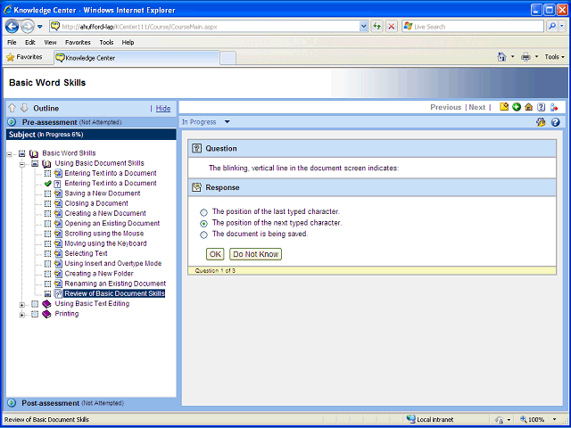Screen image of this step