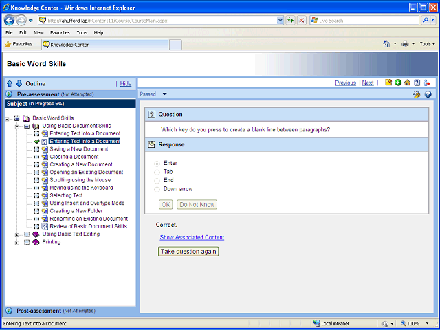 Screen image of this step