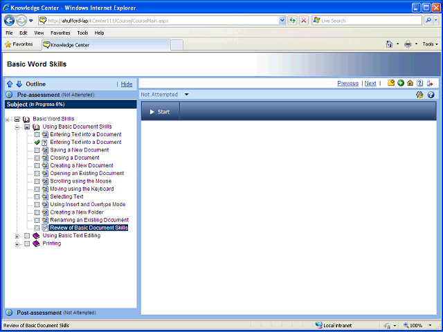 Screen image of this step